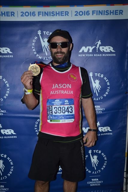 Jason NYC MArathon